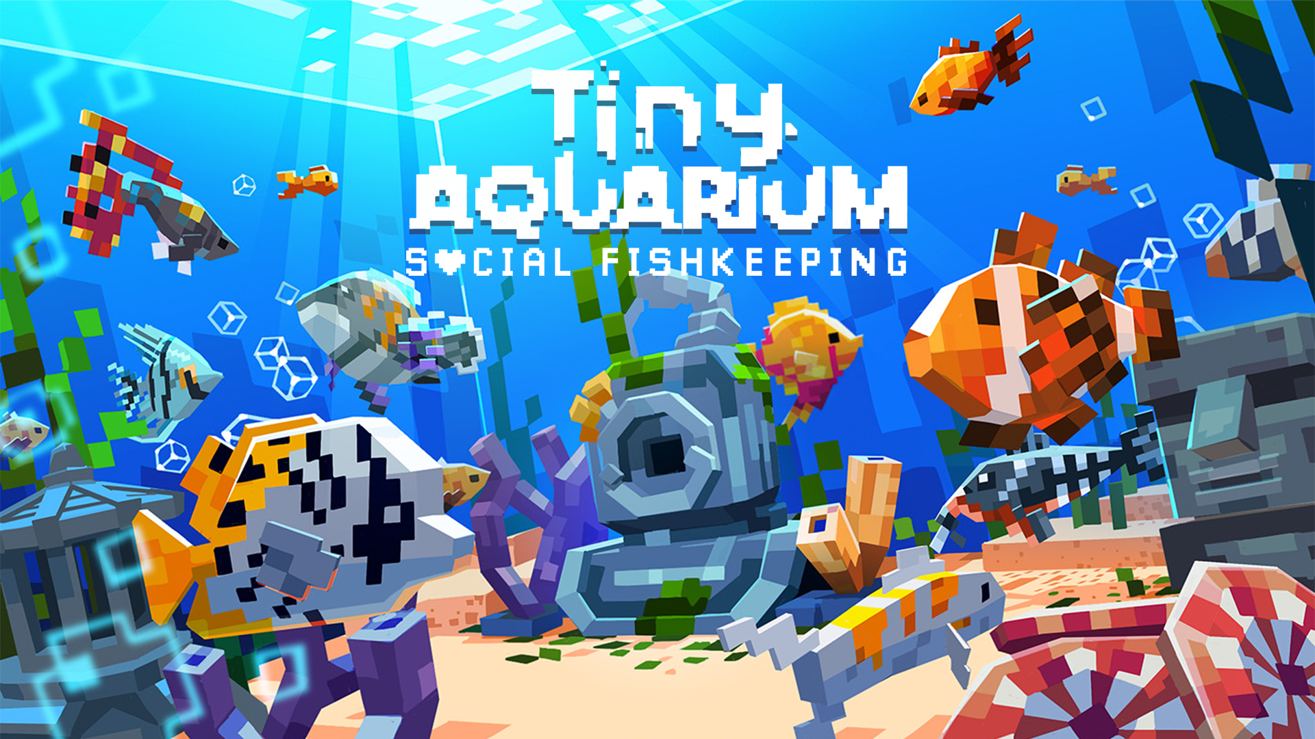Tiny Aquarium: Social Fishkeeping Swims to Steam June 23rd