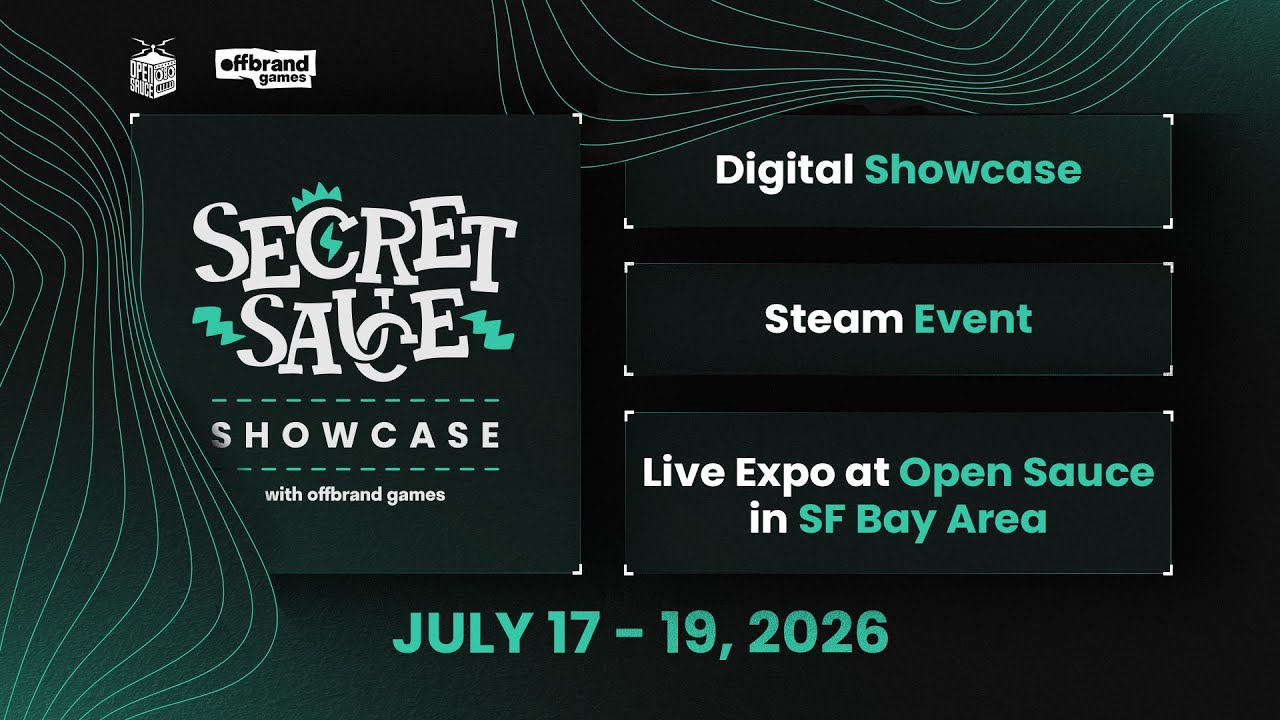 Secret Sauce Showcase Arrives on July 16th!