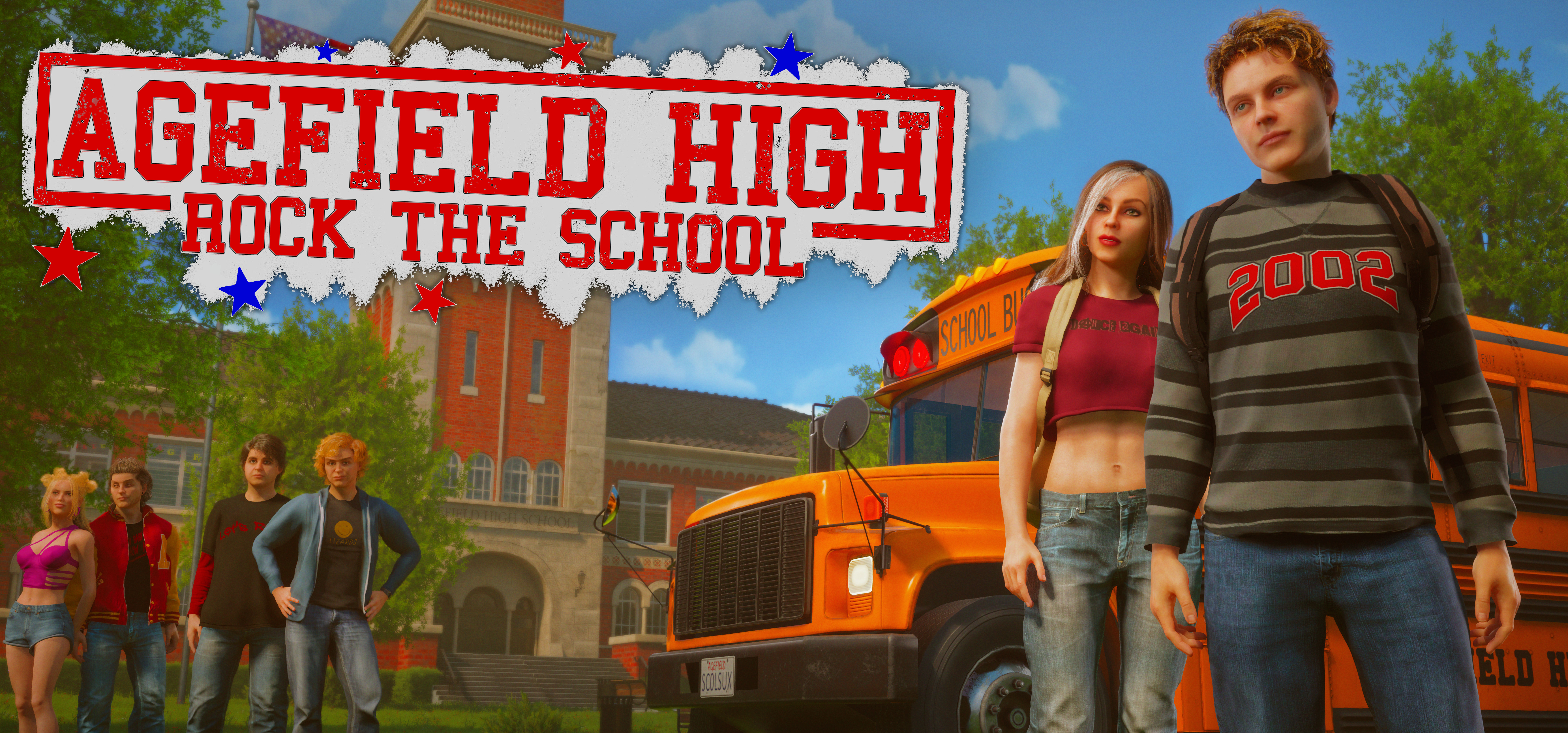 Agefield High: Rock the School to Release August 12th on Steam