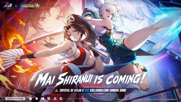 Crystal of Atlan Announces King of Fighters Collaboration