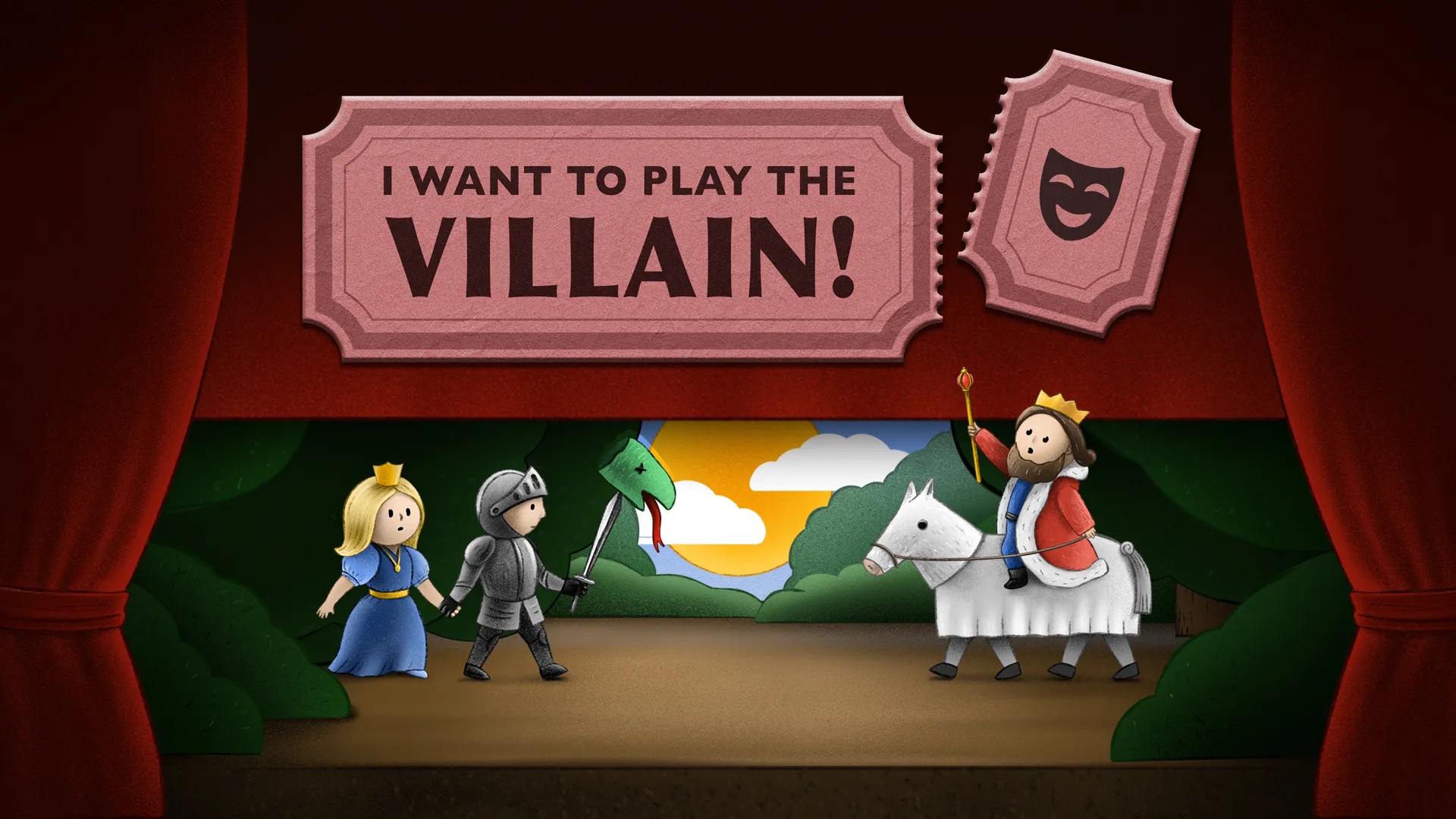 I Want to Play the Villain! Launches Kickstarter Campaign